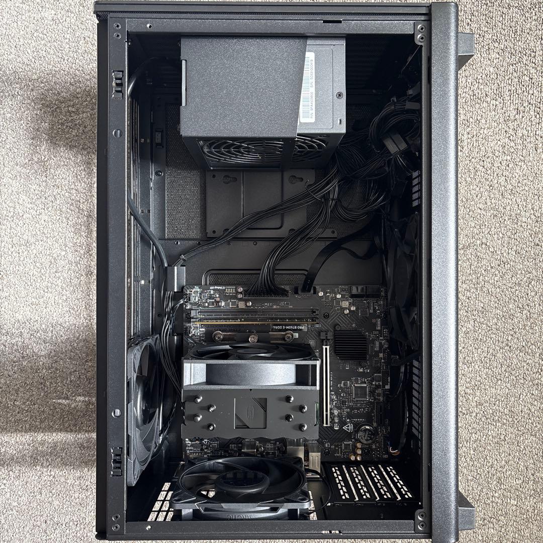 自作PC i5-14400 500GB DDR4 16GB A3-mATX WD