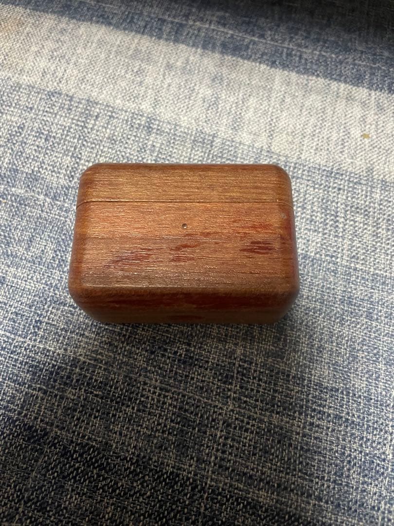 AirPods本体 ウッドケース付き