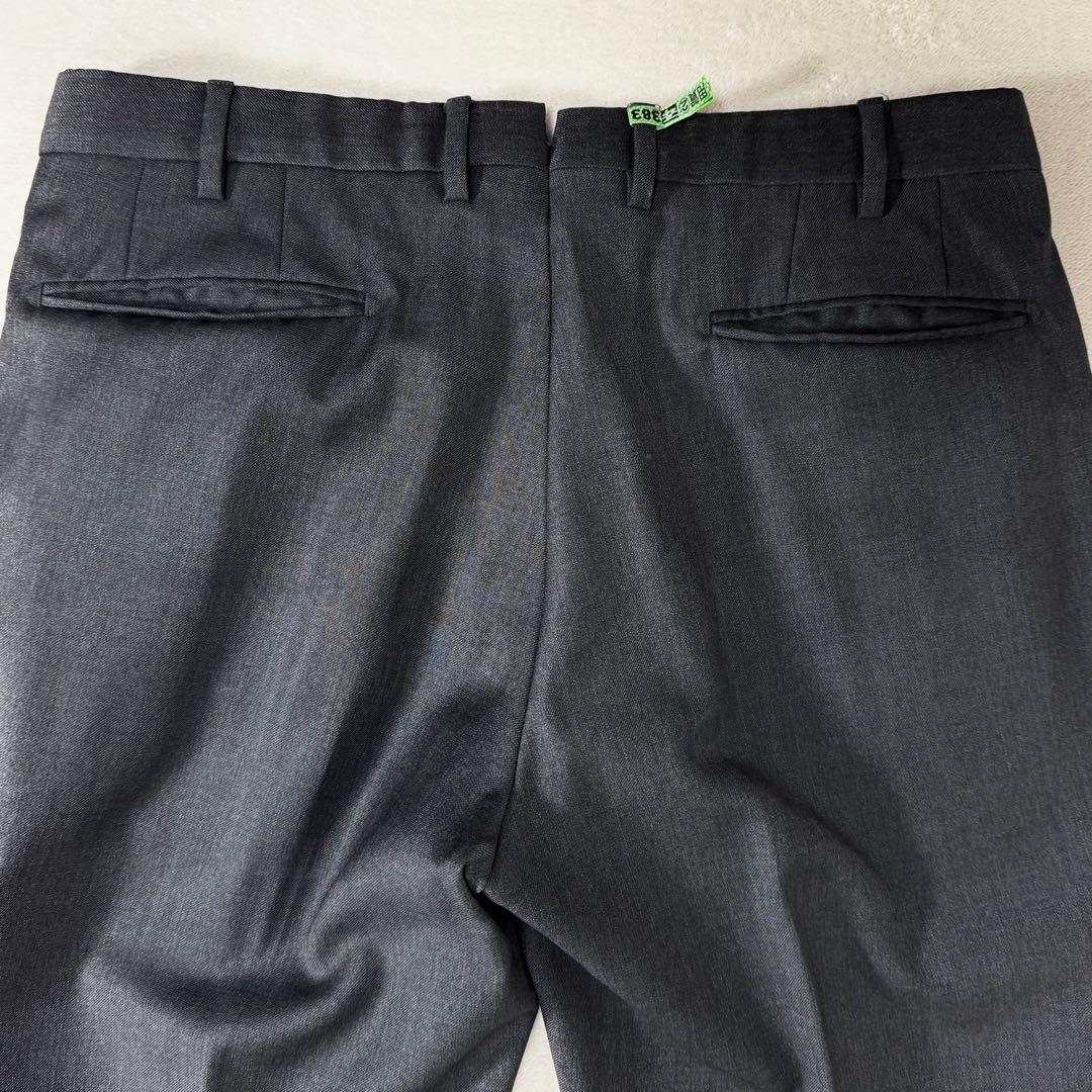 INCOTEX × I.G. BEAMS ウール スラックス グレー 48