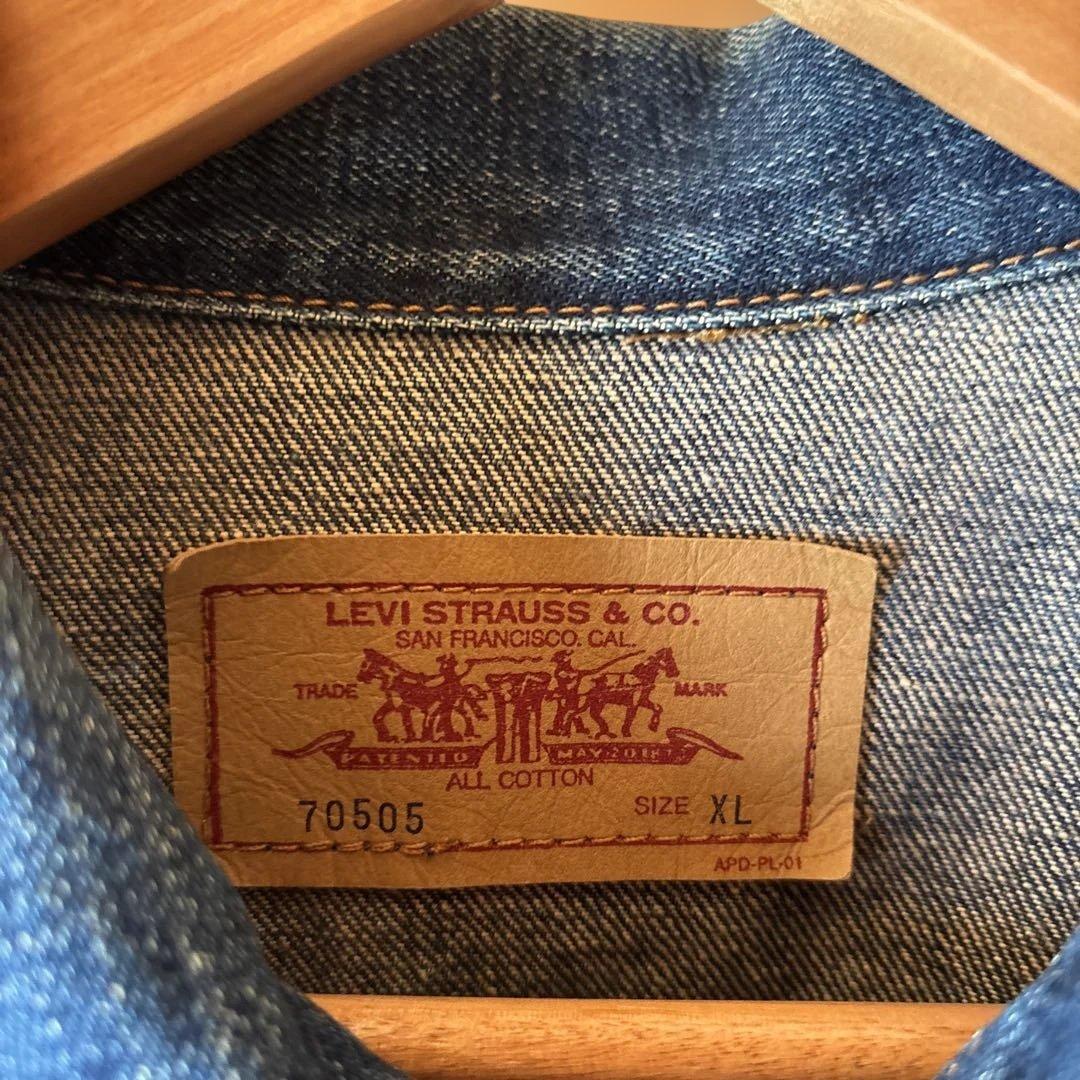 00s XL LEVI'S 70505 デニムジャケット