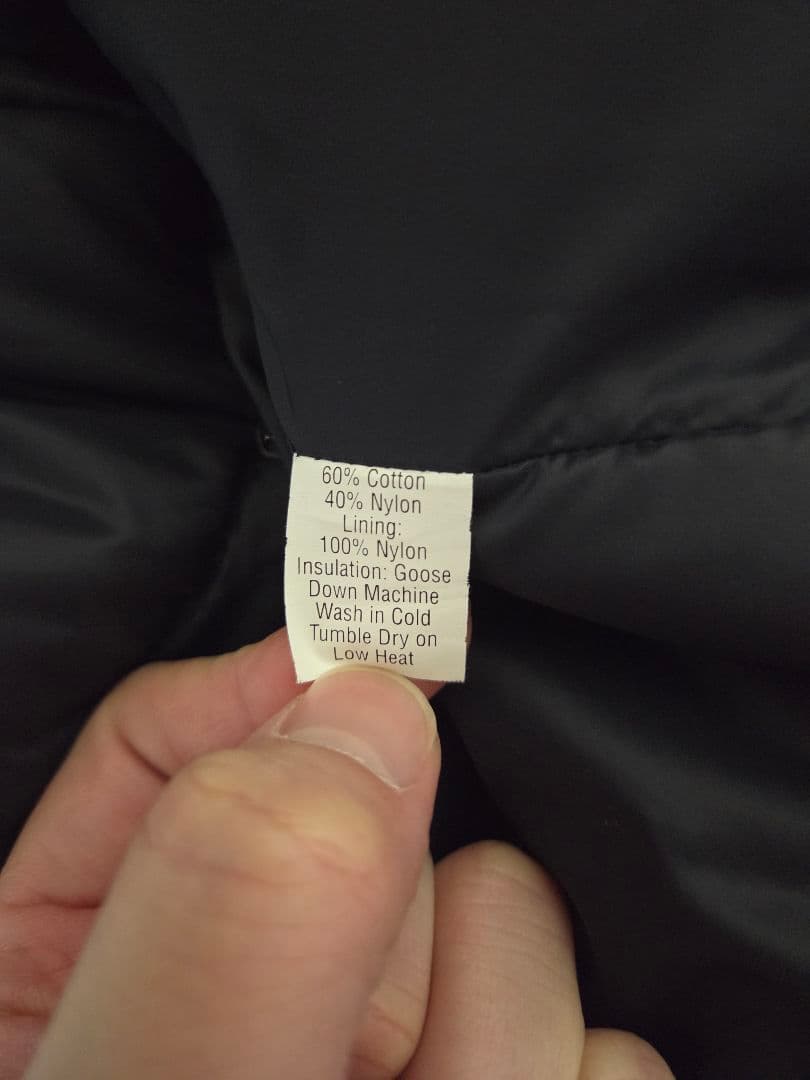 【着用3回】クレセントダウンワークス ダウンベスト