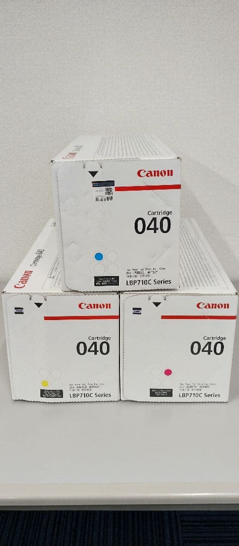 Canon トナーカートリッジ 040 3個セット