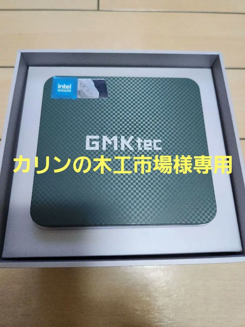 (ジャンク品)GMKtec ミニPC G3 メモリ8GB SSD256GB