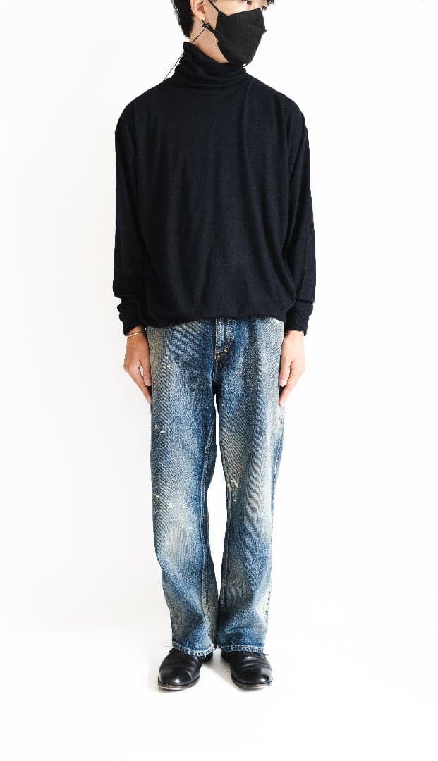 こ*ー様 COMOLI　　ウール天竺 長袖タートルネック