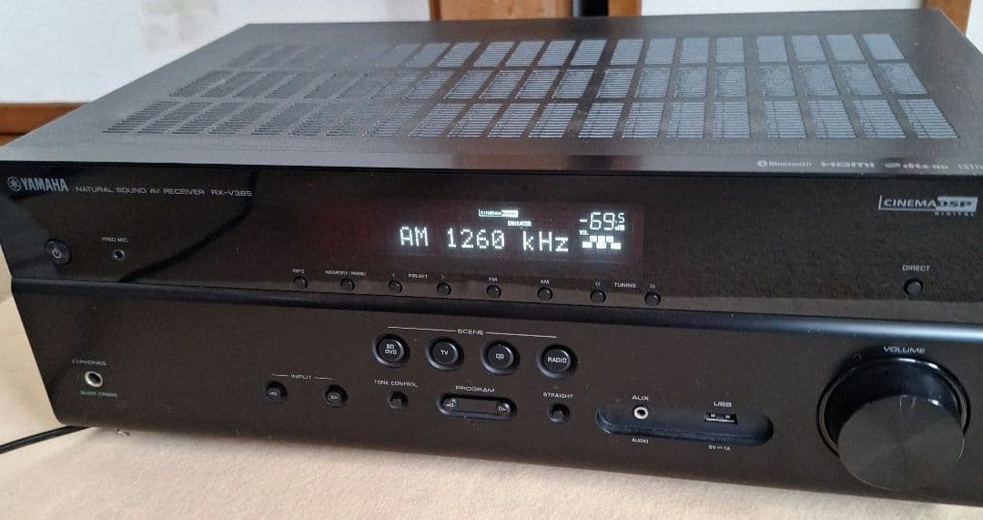 アンプ YAMAHA RX-V385 AV Receiver