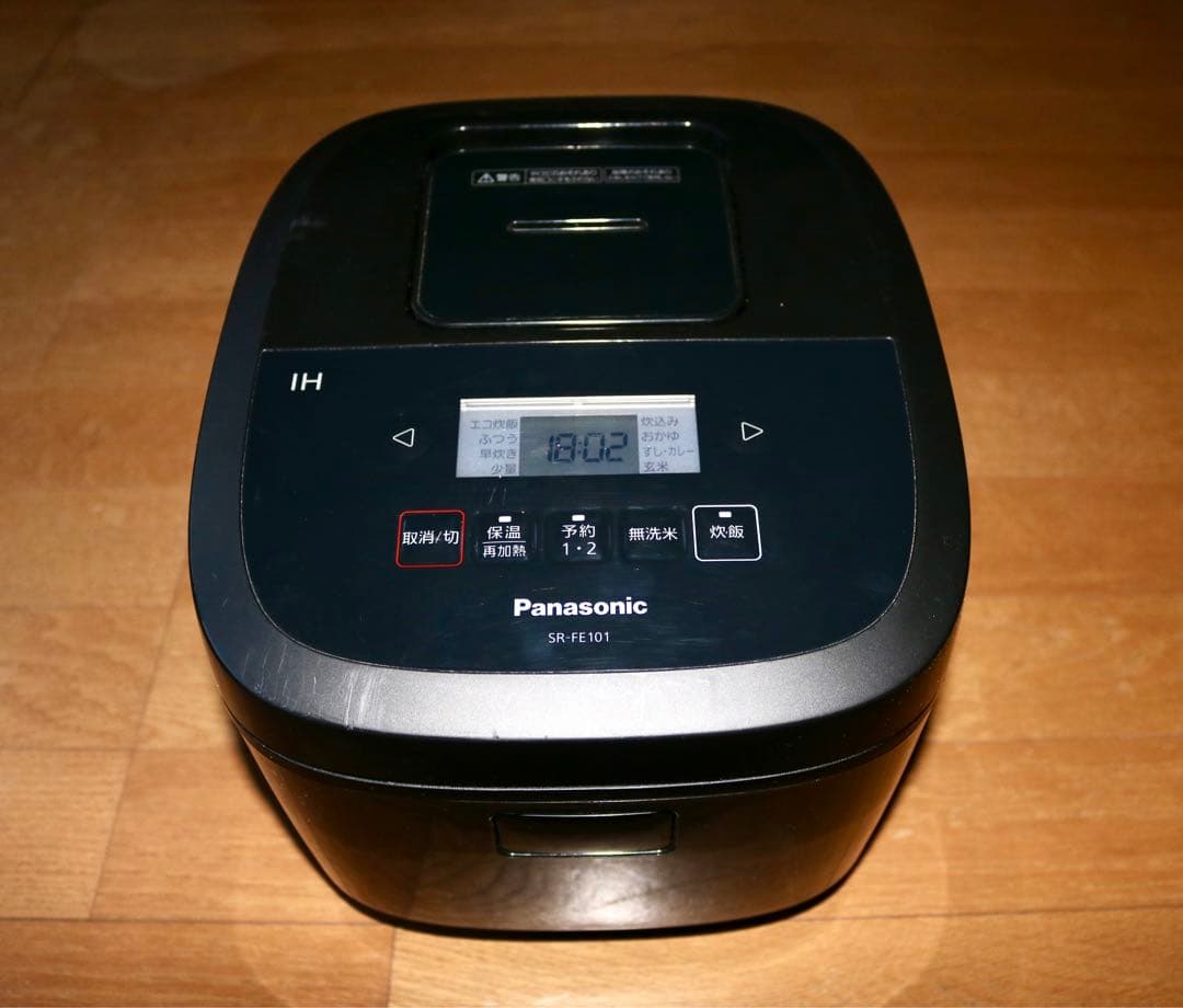 美品 Panasonic IH炊飯器 SR-FE101 内釜非常に良好