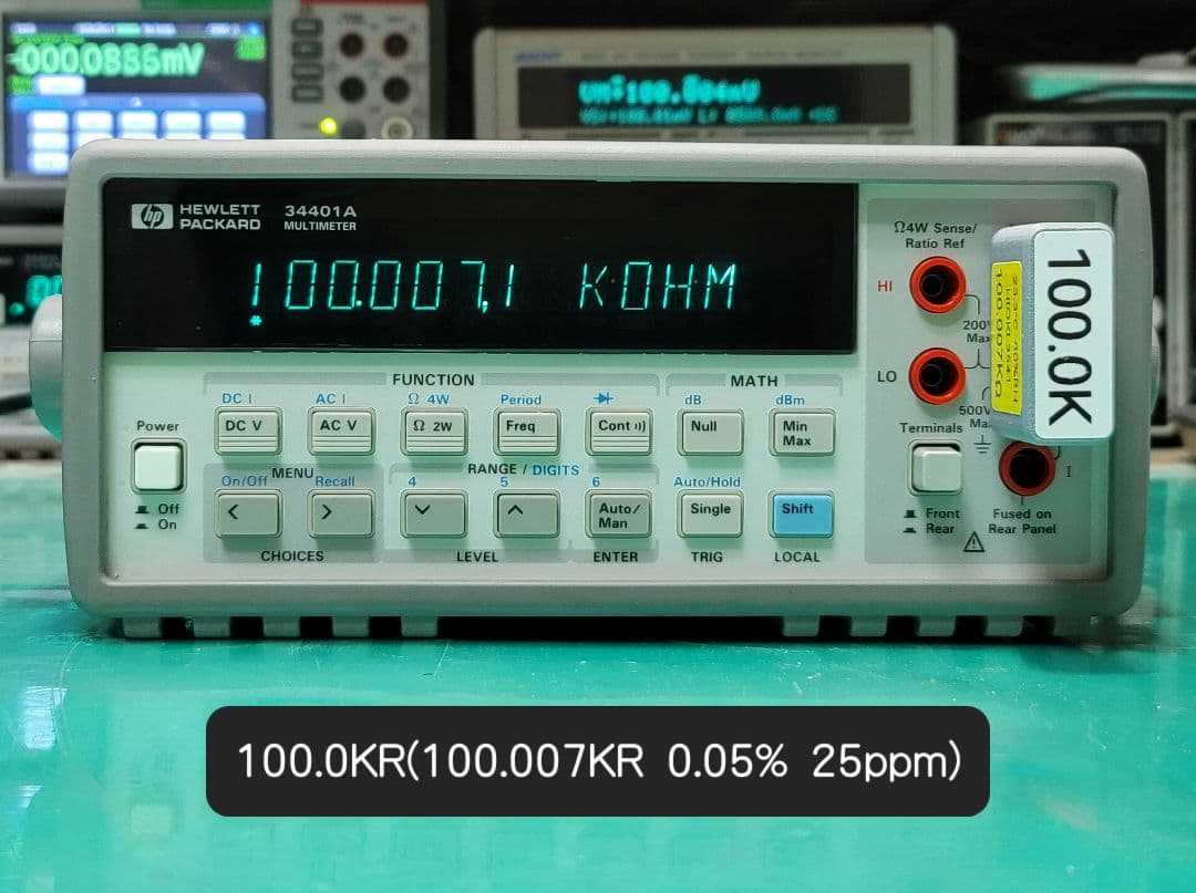 HP 34401A 6.5桁 DIGITAL MULTIMETER Rev11
