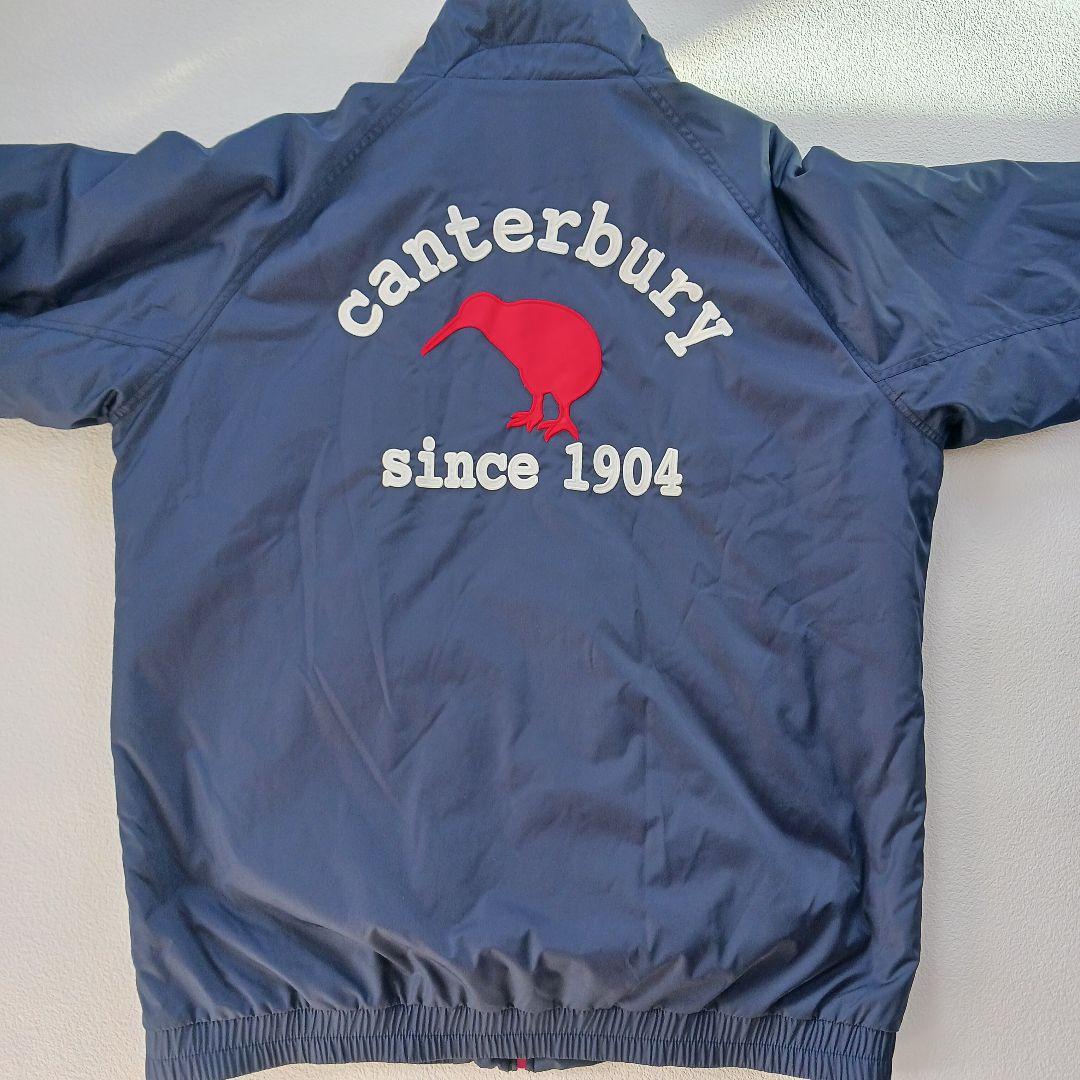 カンタベリー　ジップアップジャンパー　ブルゾン　キウイ　ロゴ刺繍　3L　ラグビー