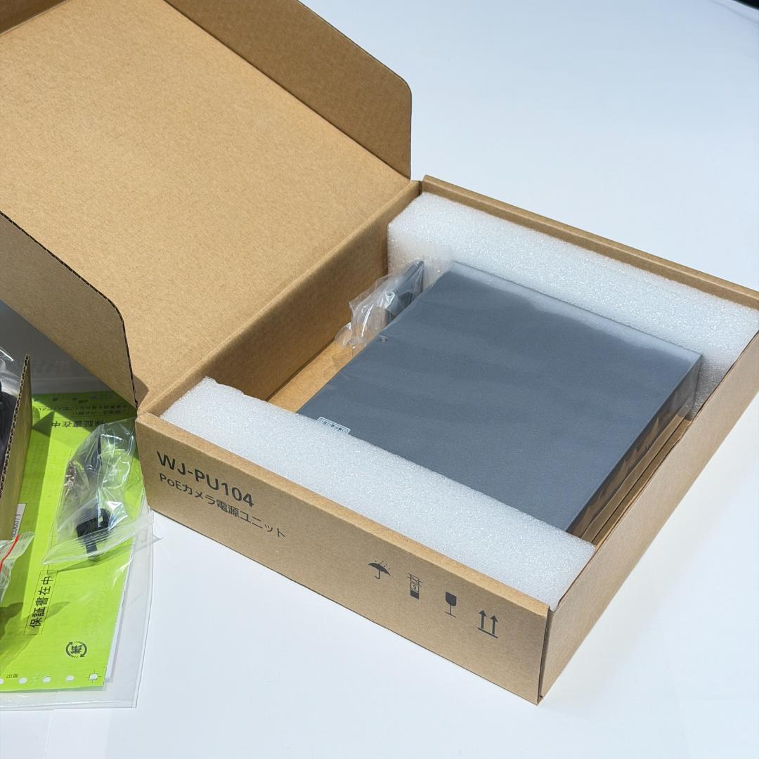【新品・未使用】Panasonic WJ-PU104 POEカメラ電源ユニット