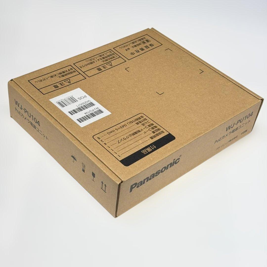 【新品・未使用】Panasonic WJ-PU104 POEカメラ電源ユニット