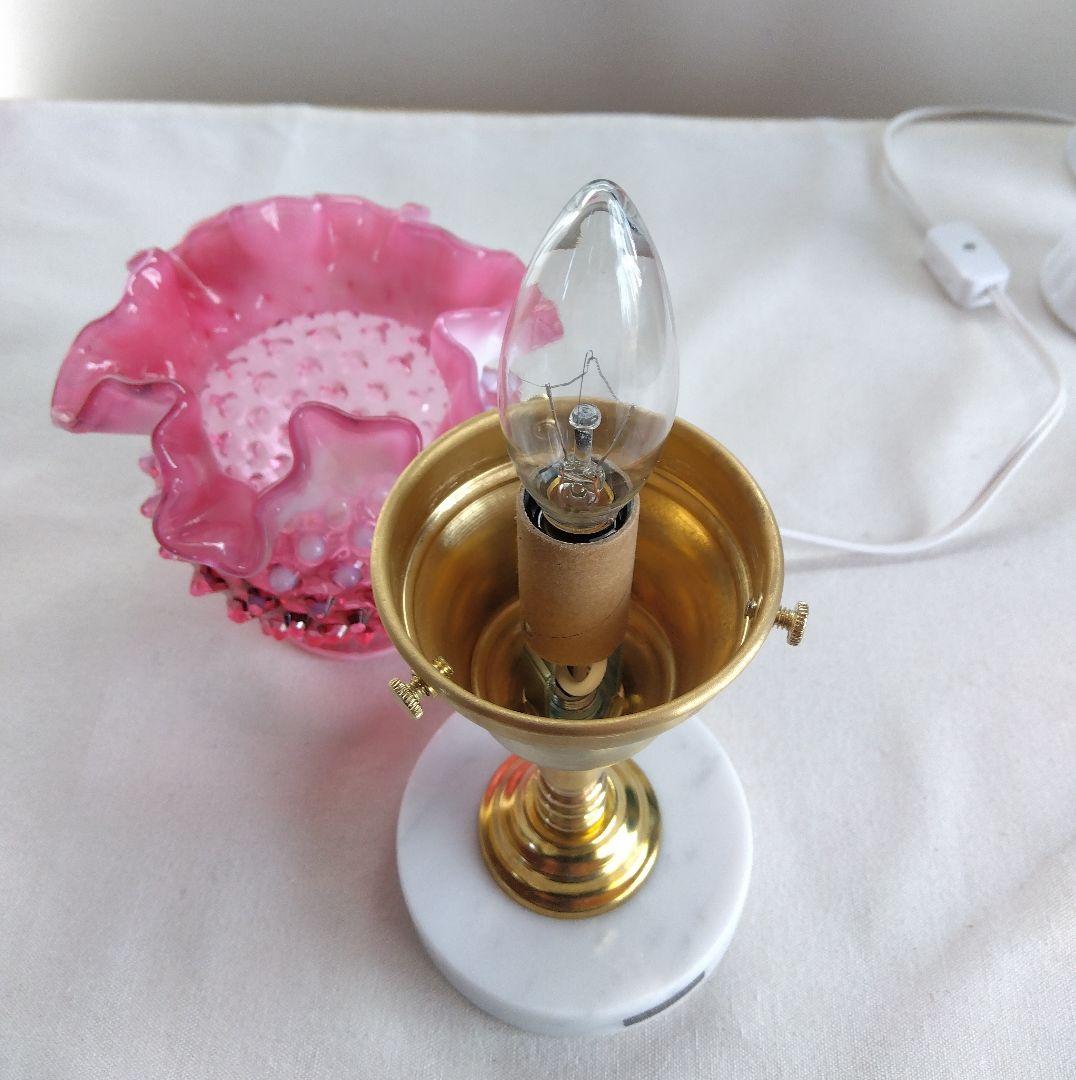 ☆美☆フェントン クランベリーシェード テーブルランプ レア