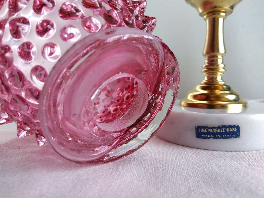☆美☆フェントン クランベリーシェード テーブルランプ レア