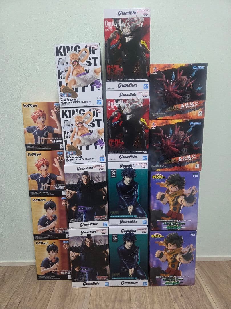 ジャンプ　系　プライズフィギュア まとめ販売