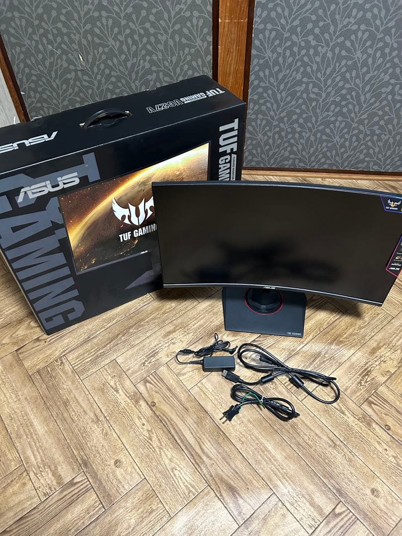 ゲーミングモニター　VG27Ｖ湾曲型