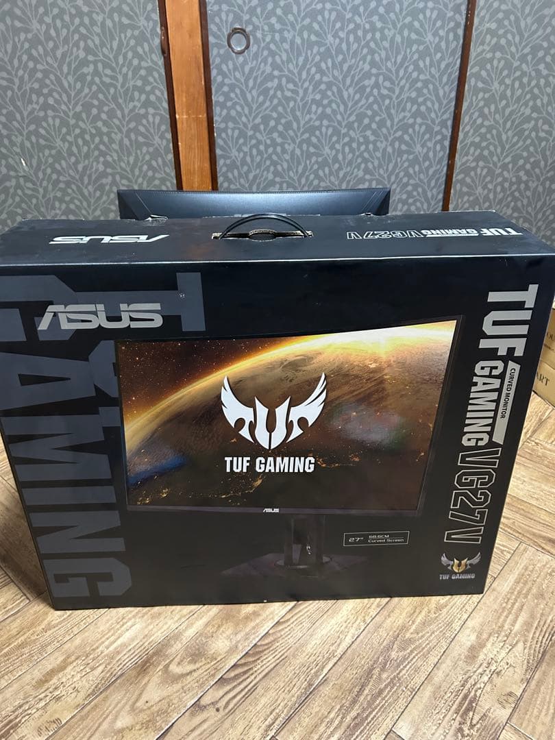 ゲーミングモニター　VG27Ｖ湾曲型