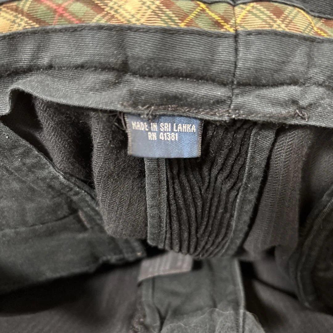 【90s】 POLO andrew corduroy pants BLACK