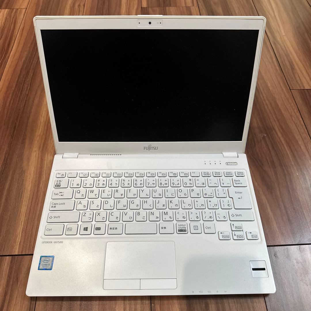 富士通 LIFEBOOK UH75/B3 ホワイト