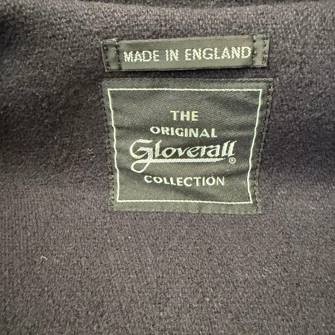 90s グローバーオール キングストン ヘリンボーン ダッフルコート ネイビー