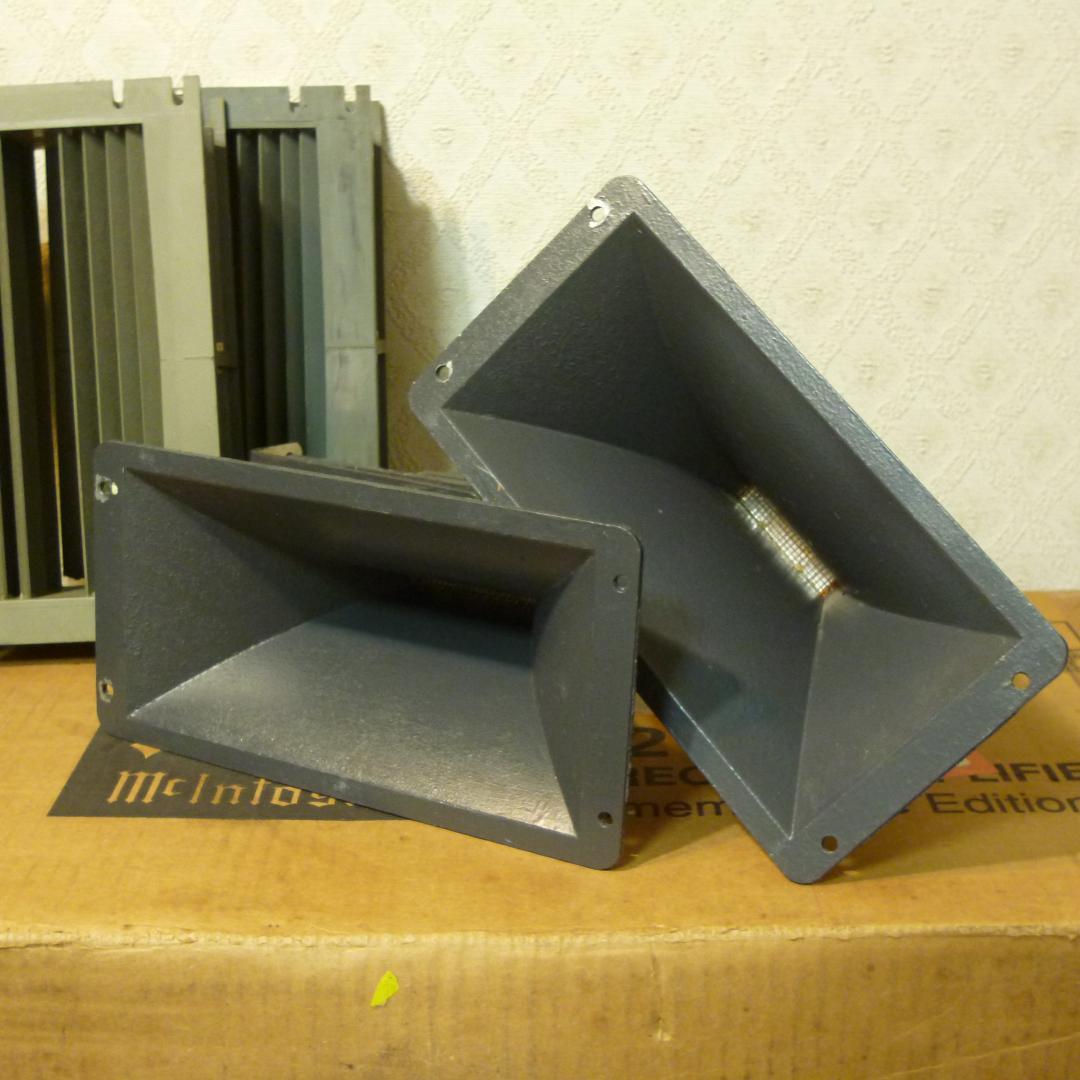 英製　DECCA/デッカ　リボンツイーター　DK30R　ホーン＆ドライバ＆レンズ