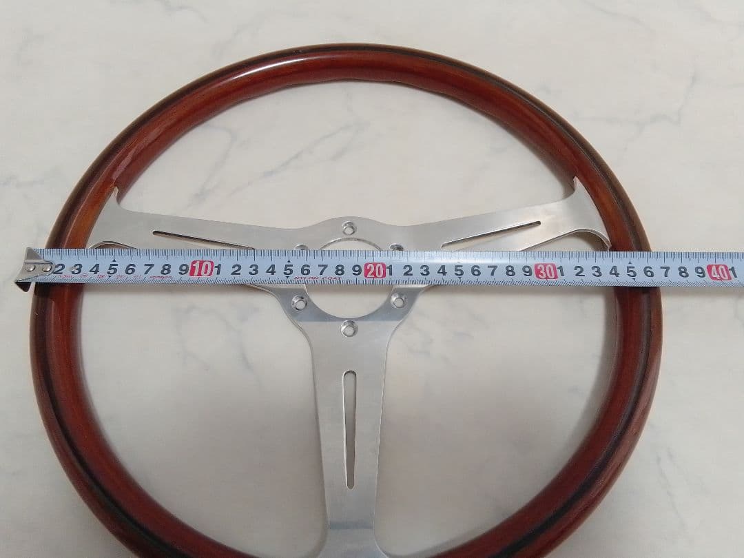 VERONA ヴェローナ victoria ウッドステアリング 外径約37cm