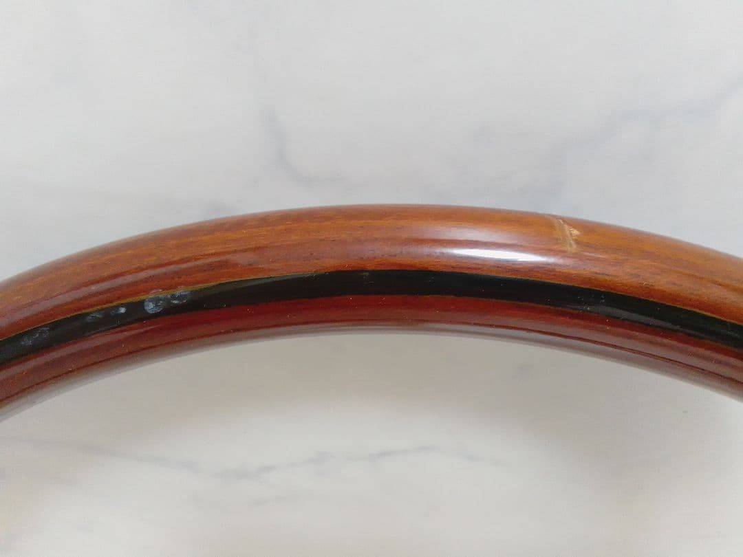 VERONA ヴェローナ victoria ウッドステアリング 外径約37cm