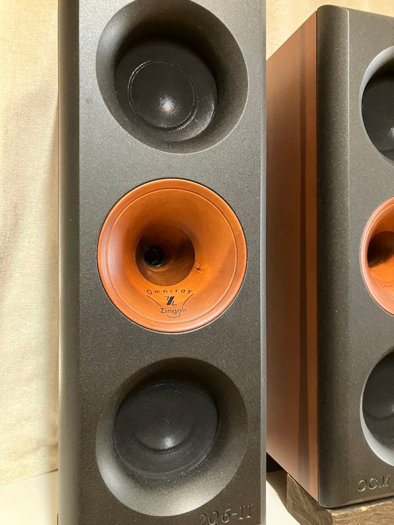 稀少　廃盤　ジンガリ　zingali OCM206-II オーディオスピーカー