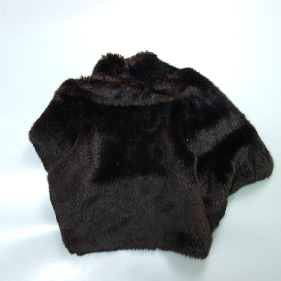 G*️様 8909 トリコ コム・デ・ギャルソン フェイクファー ケープ ポンチ