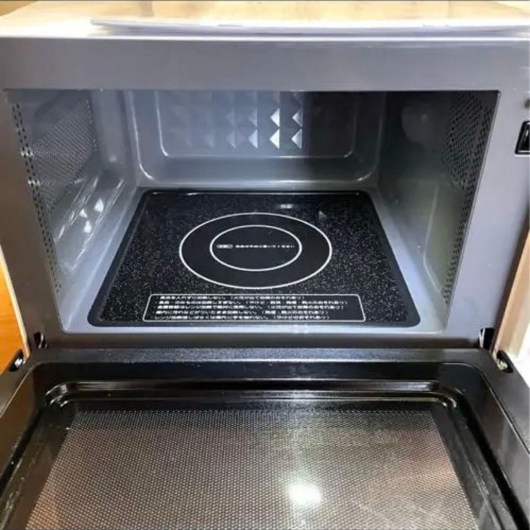 ひつじ 電子レンジ フラット 900W ヤマダセレクト YMＷ17RK