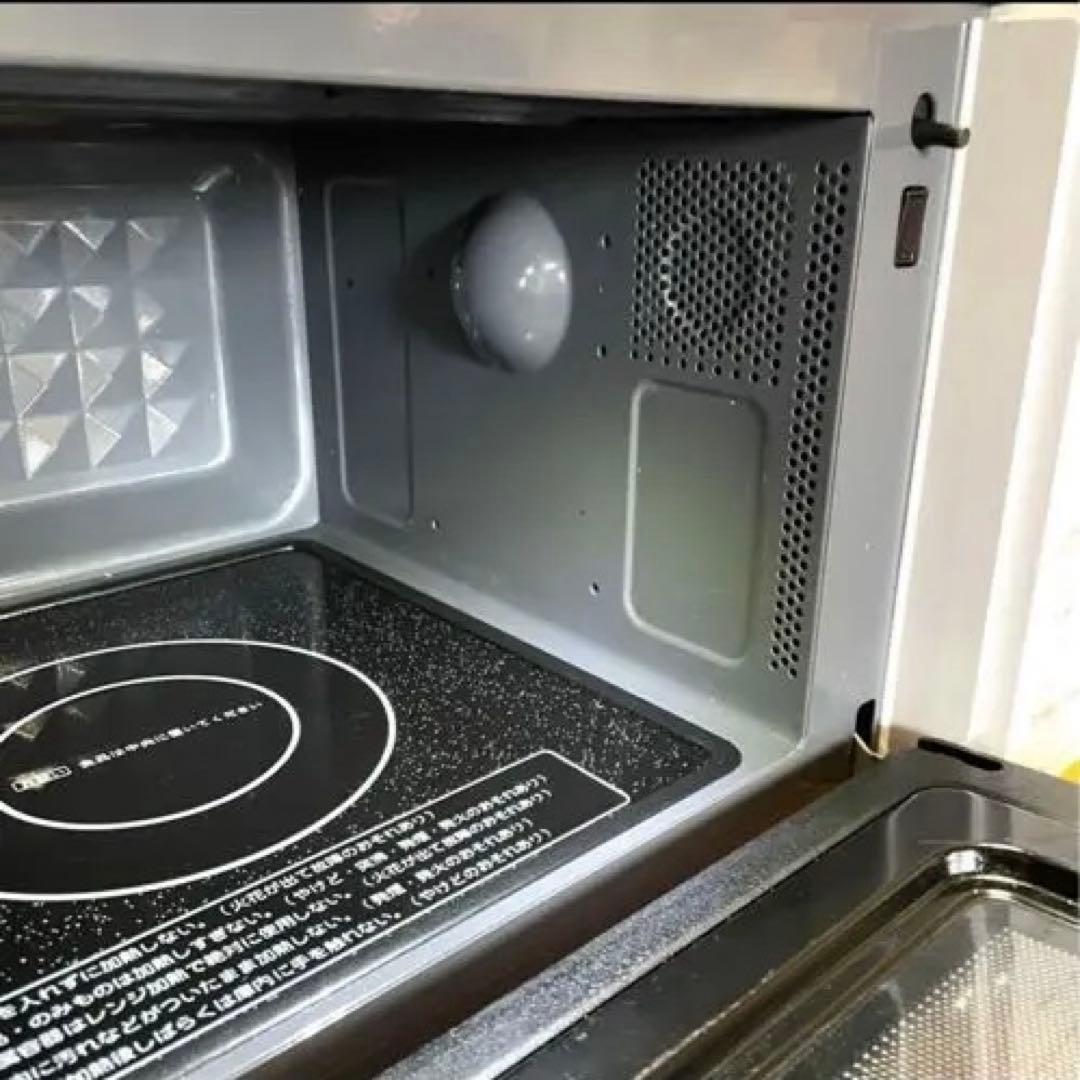 ひつじ 電子レンジ フラット 900W ヤマダセレクト YMＷ17RK