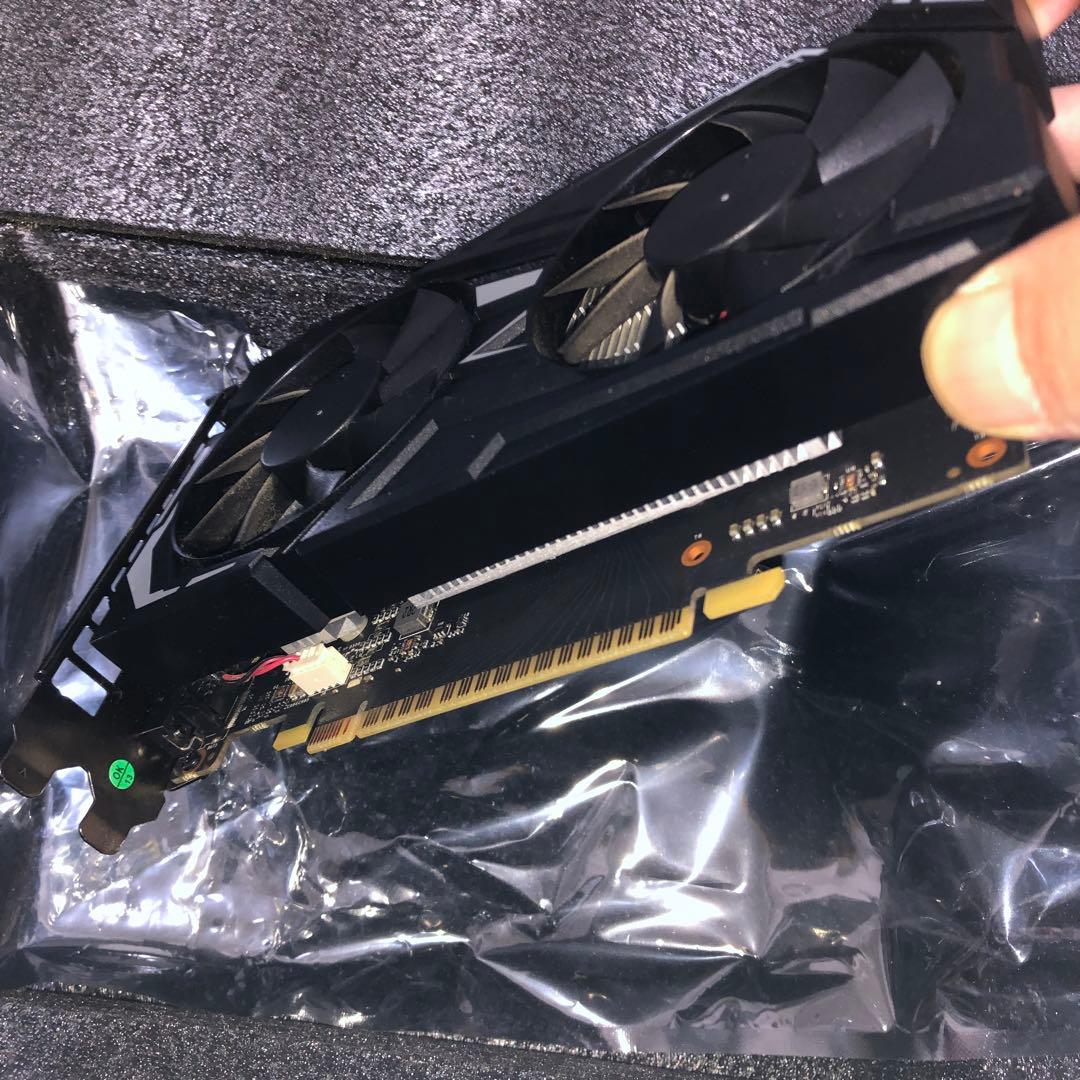 玄人志向 GF-GTX1650D6-E4GB/DF3 GDDR6 動作確認済み