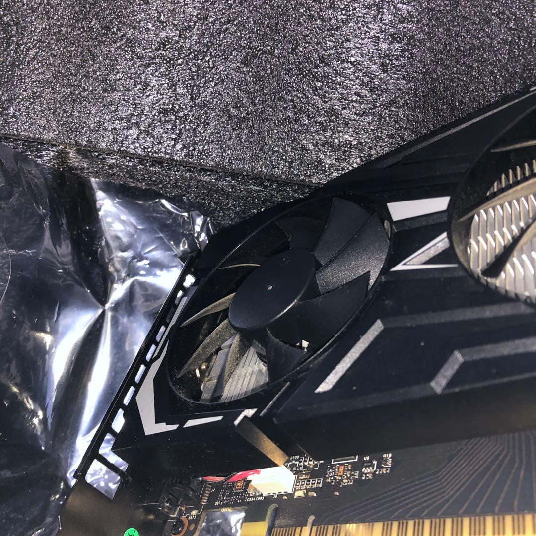 玄人志向 GF-GTX1650D6-E4GB/DF3 GDDR6 動作確認済み