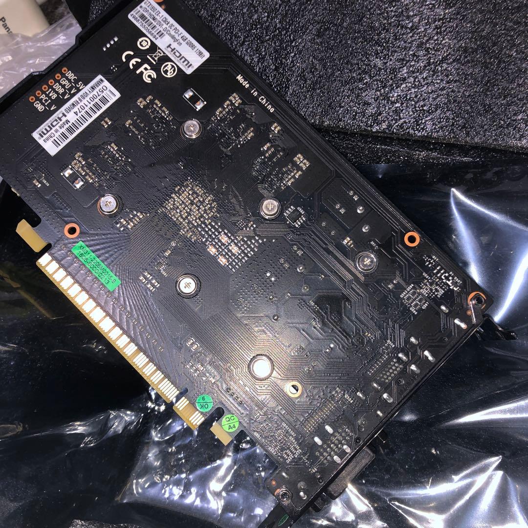 玄人志向 GF-GTX1650D6-E4GB/DF3 GDDR6 動作確認済み