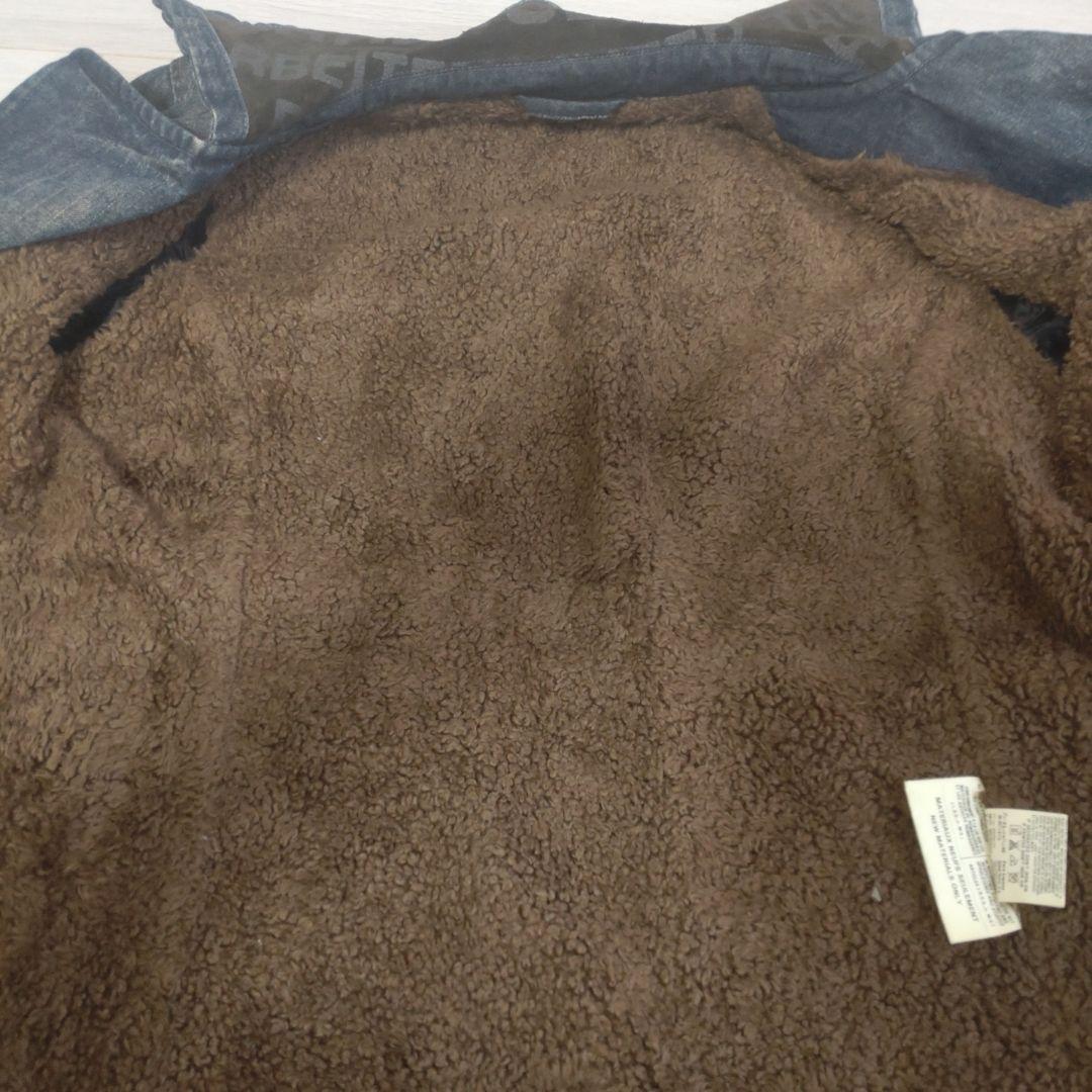 【美品 】ディーゼル DIESELデニムジャケットコート裏ボアレザー 値下げ可能