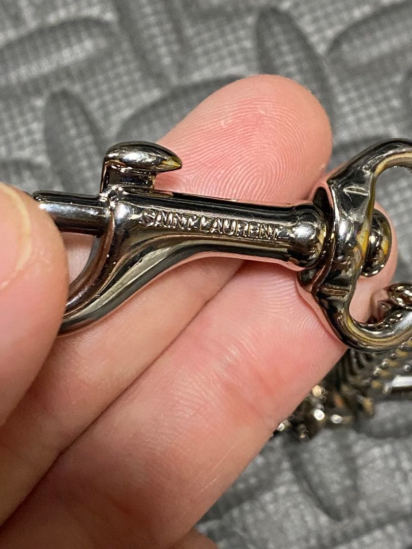 交渉中サンローランパリ　ウォレットチェーン　saintlaurentparis