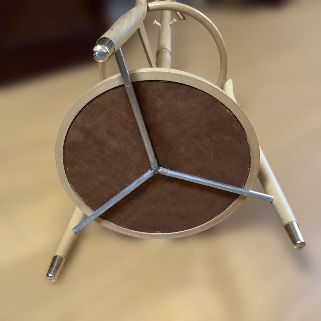 ポールハンガー　コート掛け　コートハンガー　傘立て　帽子ハンガー　玄関　木製