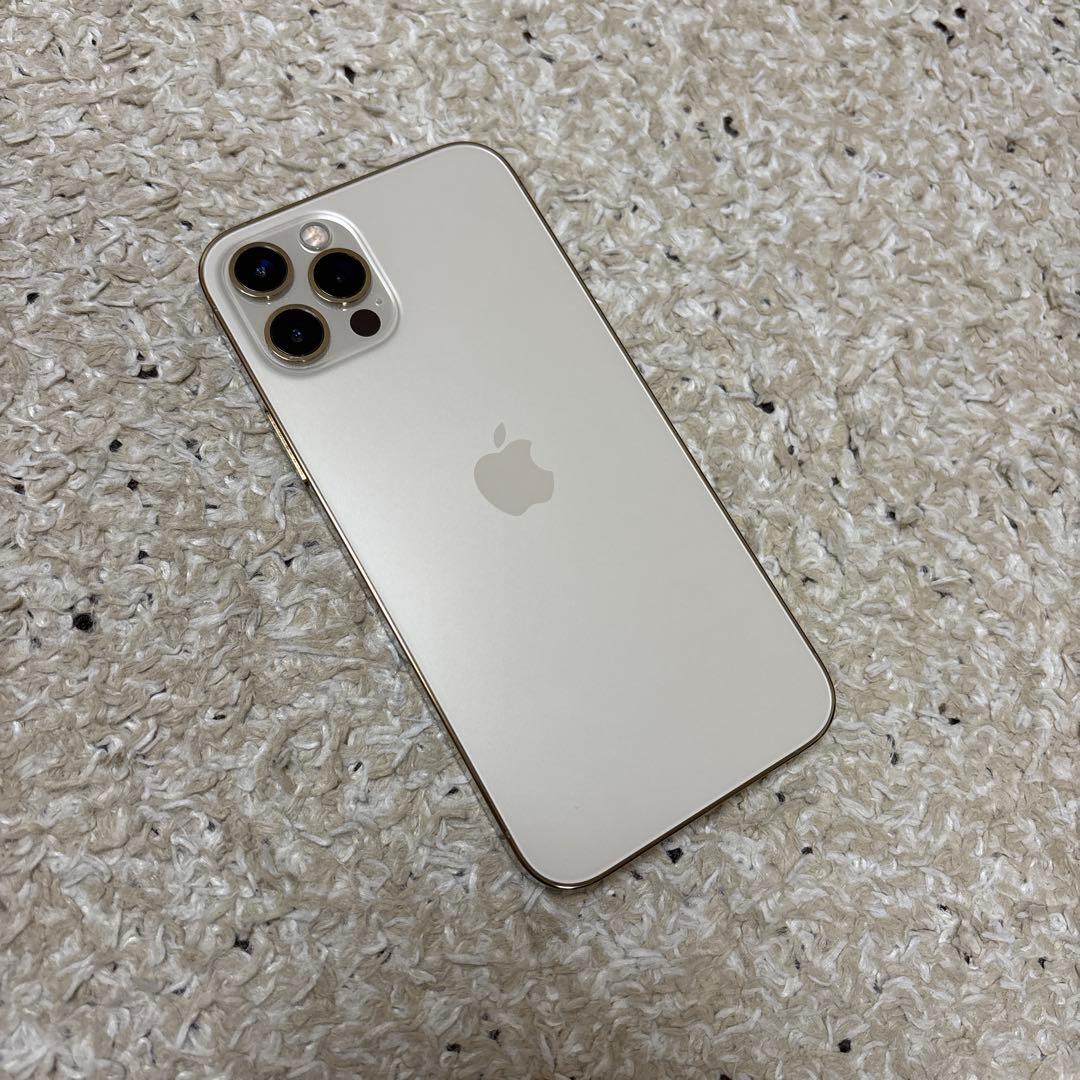 【超美品】iPhone12Pro 本体 128GB ゴールド SIMフリー
