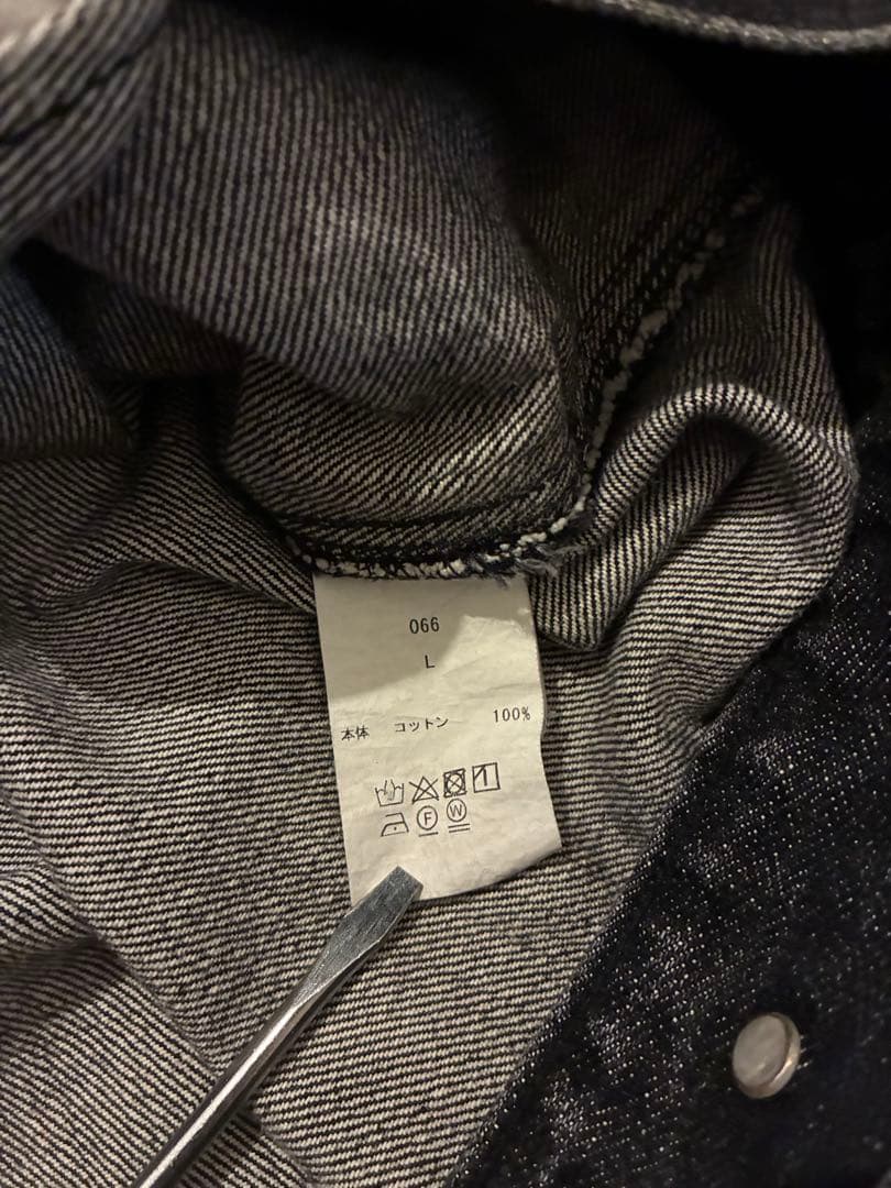 ジャケット・アウター OVY JapanBlackWashed2ndTypeDenimJacket