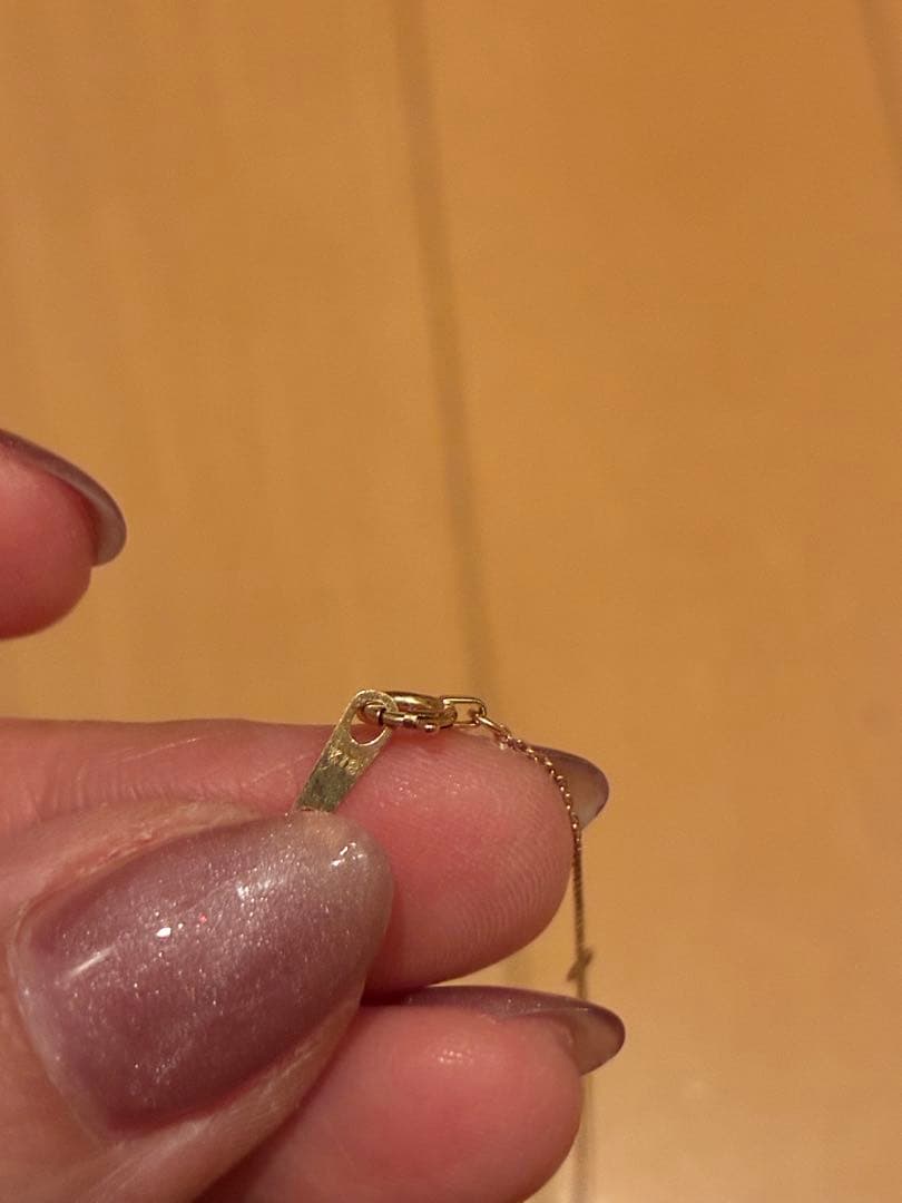 ＊*N様 ツツミ　K18イエローゴールドダイヤモンドネックレス