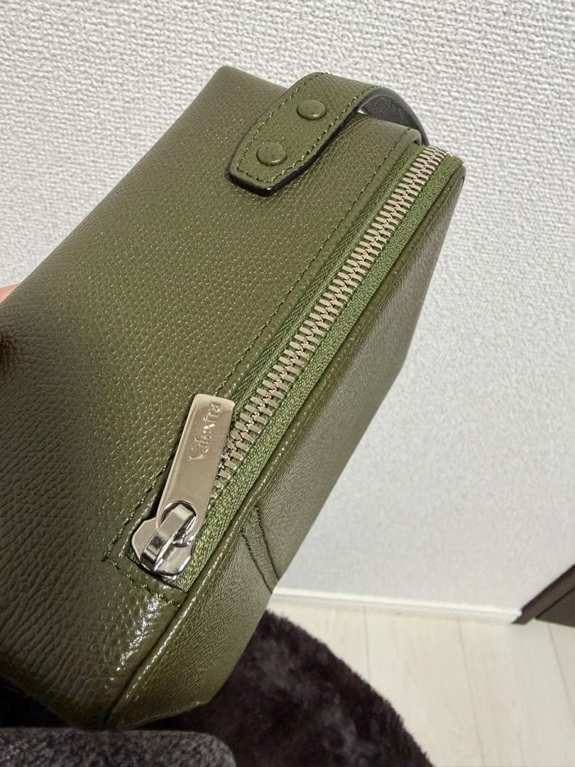 Valextra オリーブグリーン トリックトラック