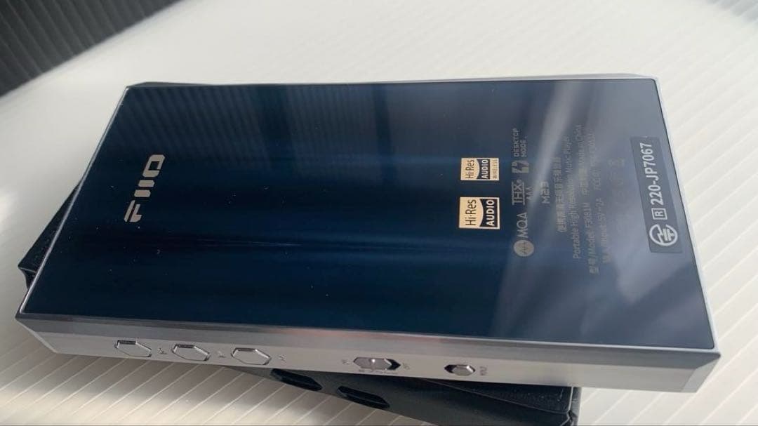 ポータブルプレーヤー FiiO M23 Stainless Steel