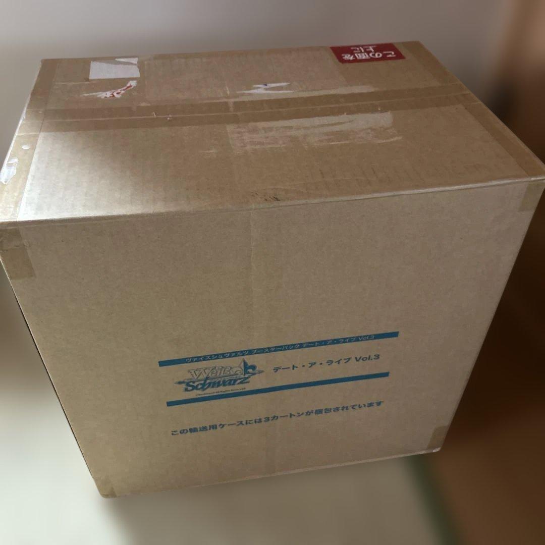 ヴァイスシュヴァルツ デート・ア・ライブ Vol.3 未開封　マスターカートン