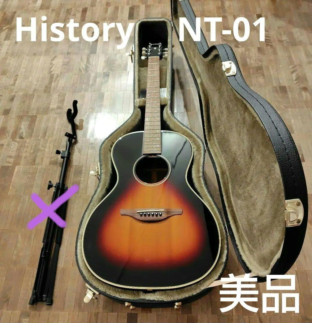 HISTORY NT-01 アコースティックギター ハードケース付