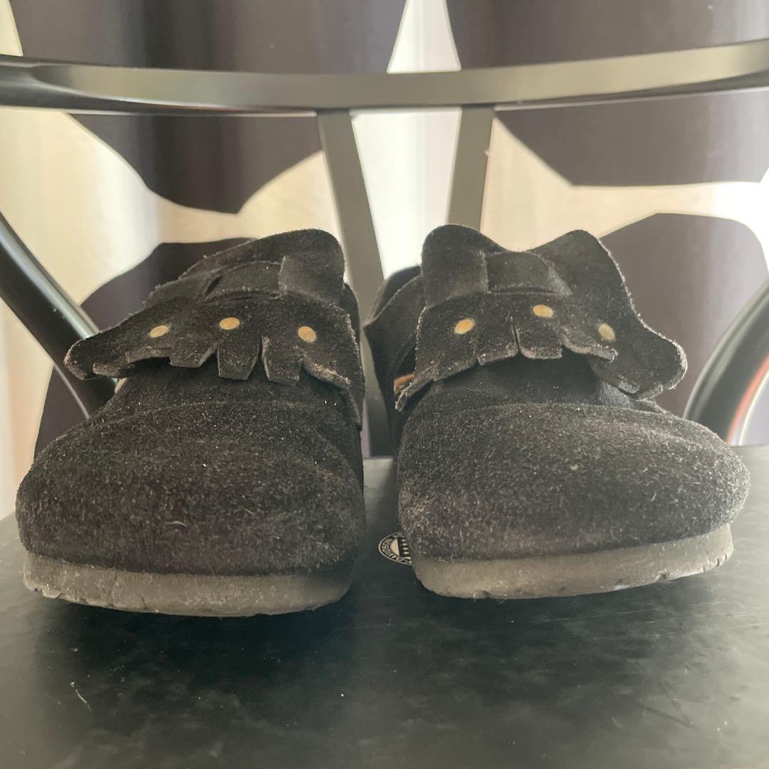 ビルケン ザルツブルク 黒色 スエード 41 ナロー幅