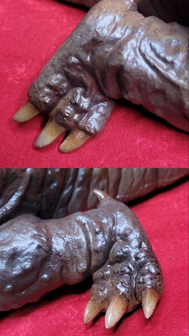 エ*ー様 ビリケン商会ソフビキット完成品　透明怪獣ネロンガガレージキット完成品ウ