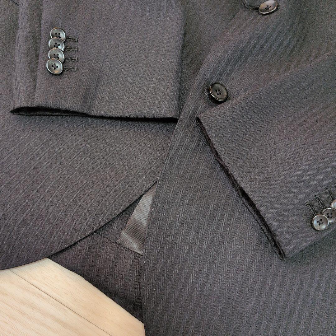 美品✨️ヒルトン　洋服の青山　3ピース スーツ スーパー110 XL　大きい