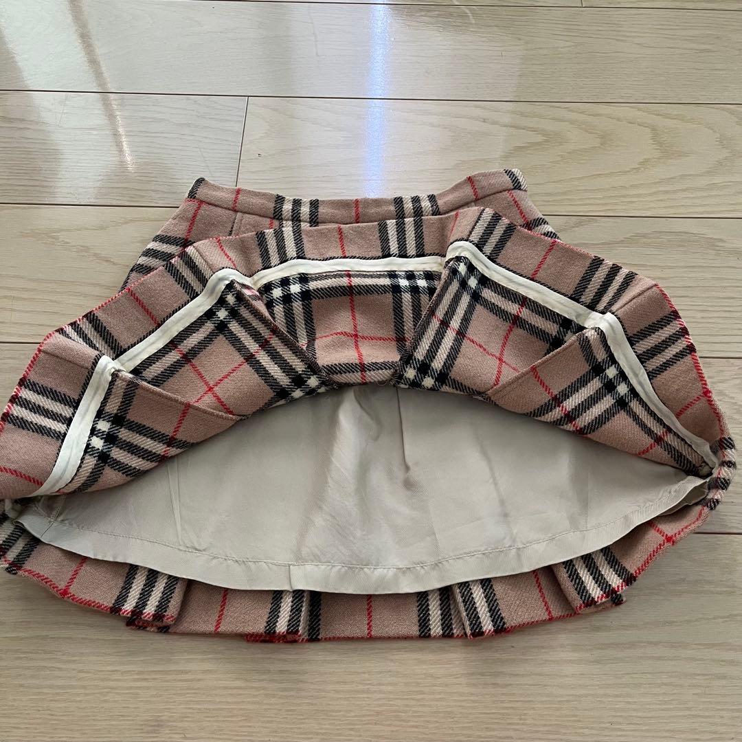 BURBERRY バーバリーズ ノバチェック スカート 黄色タグ