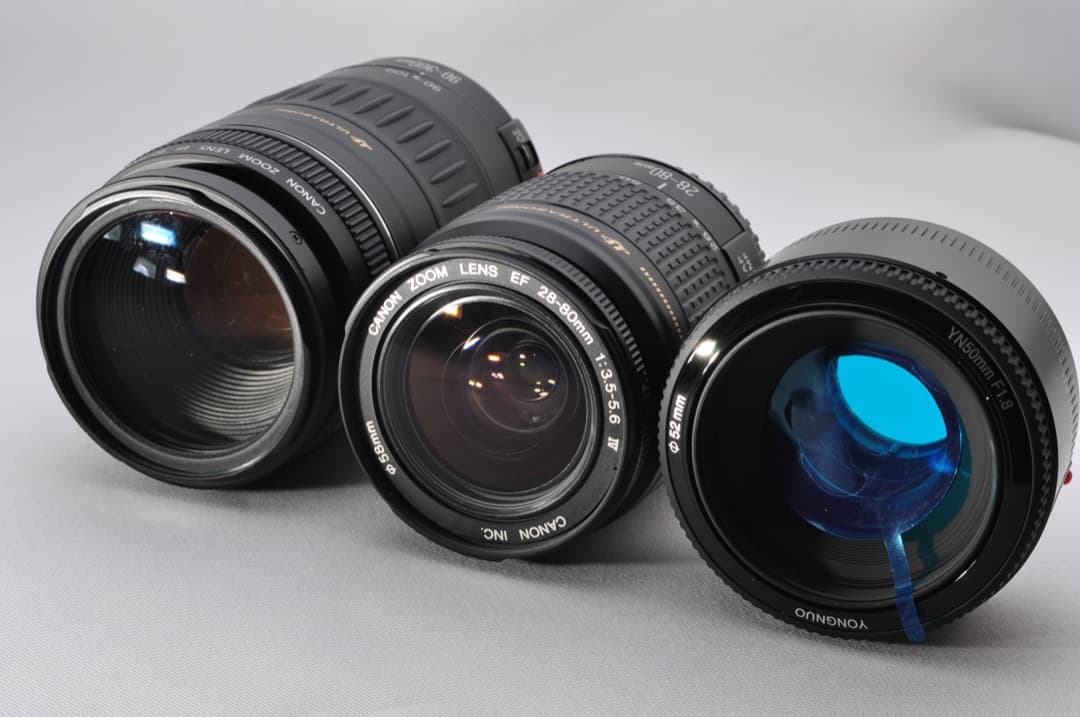 ❤️極美品Canon EOS 80D 単焦点&標準&超望遠トリプルレンズセット