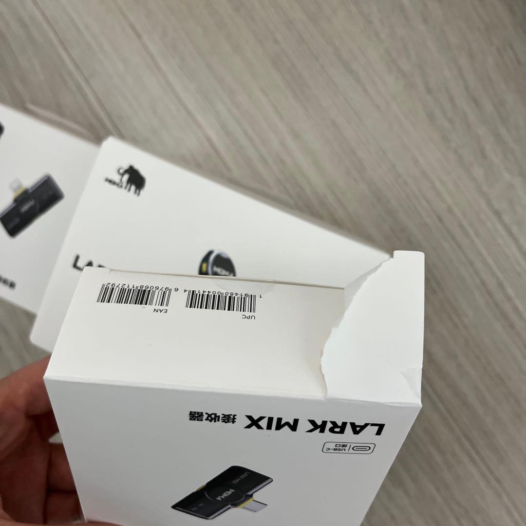 美品MOMA マイク猛玛 Lark MIX纽扣无线领夹式麦克风收音录音直播猛犸