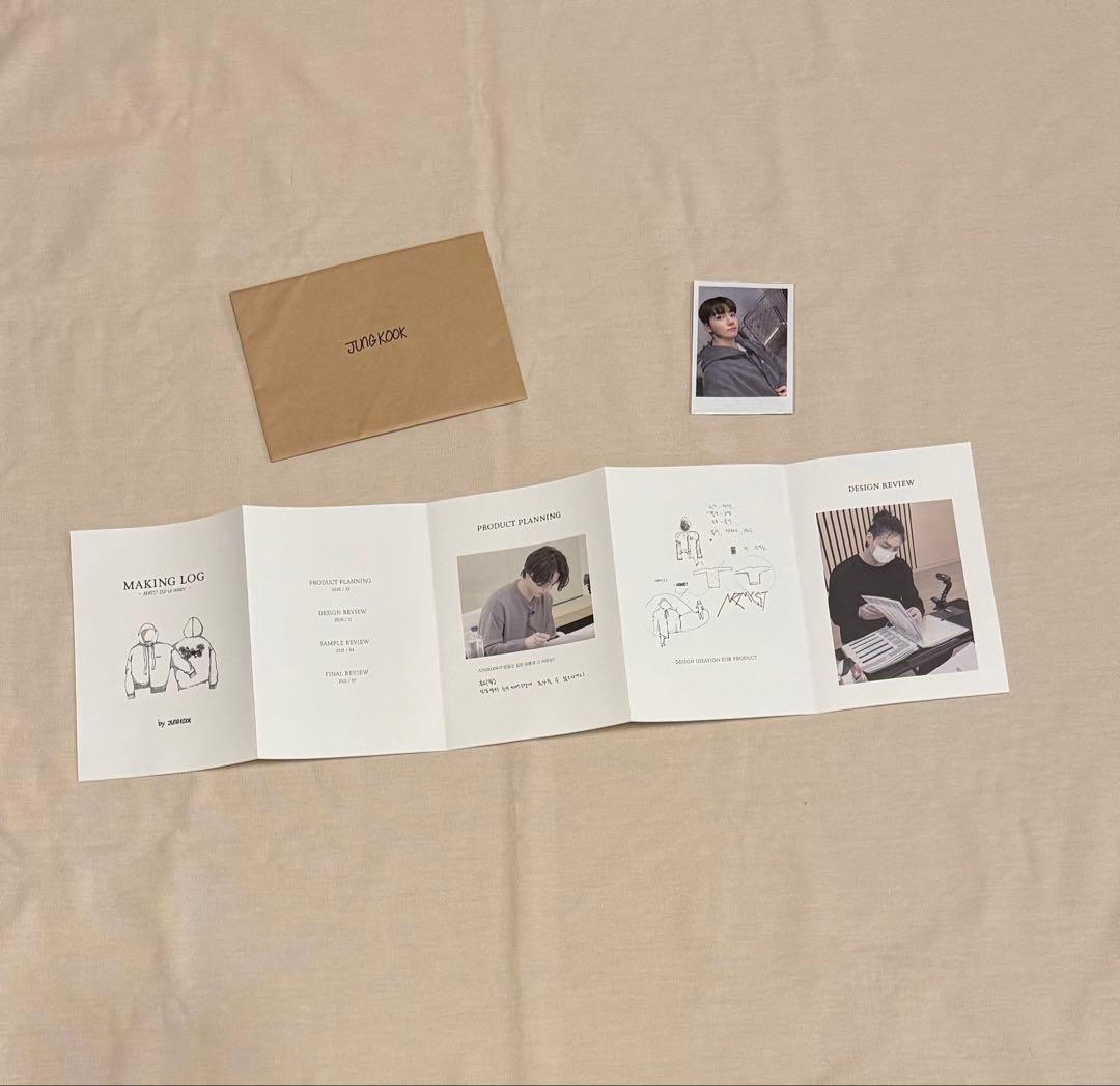 BTS ジョングク　アーティストメイド　フーディ　ピンク