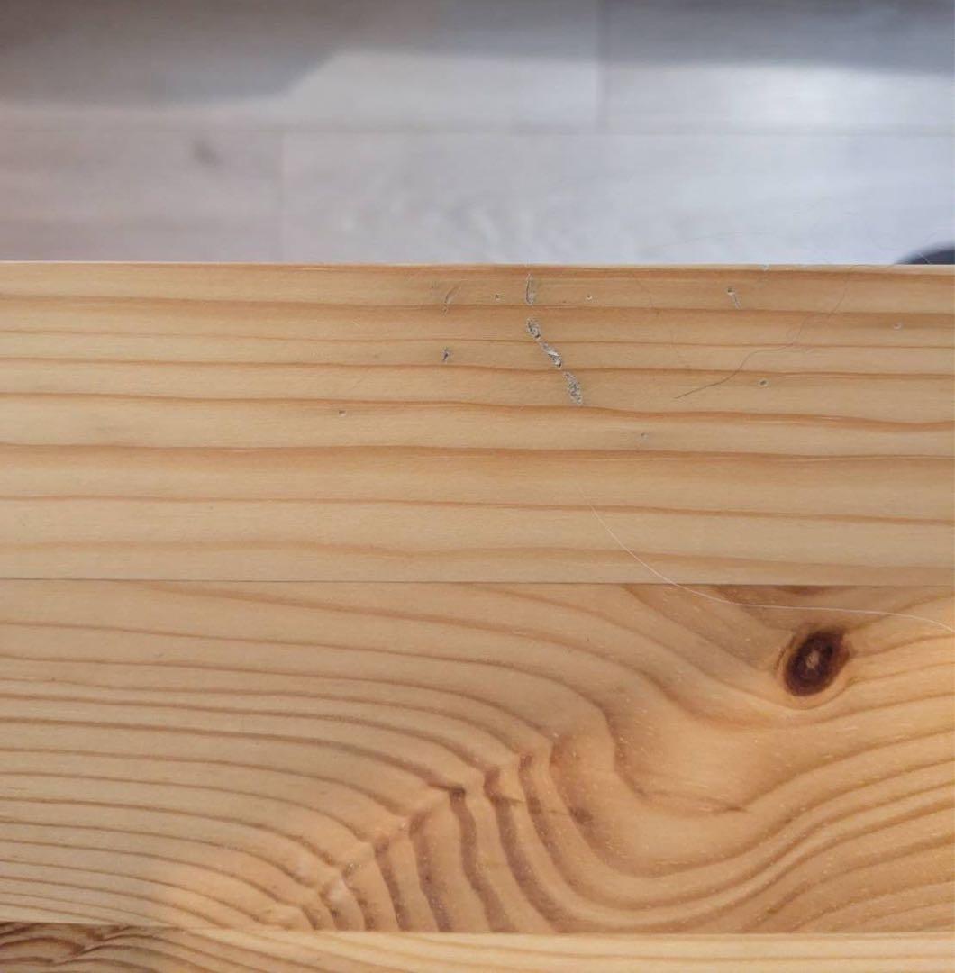 無印良品　ナチュラルウッド 4段チェスト